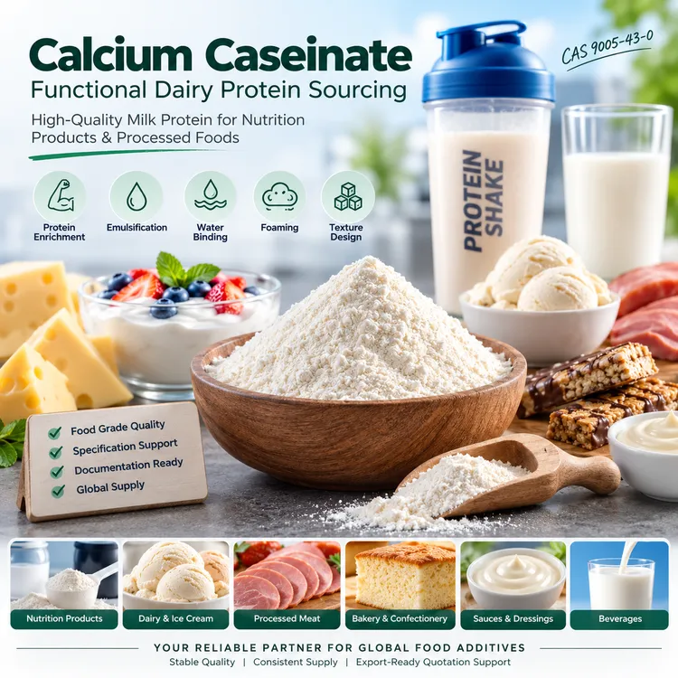 Calcium Caseinate food additive food additive ingredient illustration
